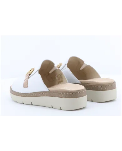 Cinzia Soft Ciabatta Bianco