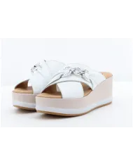 Cinzia Soft Ciabatta Bianco