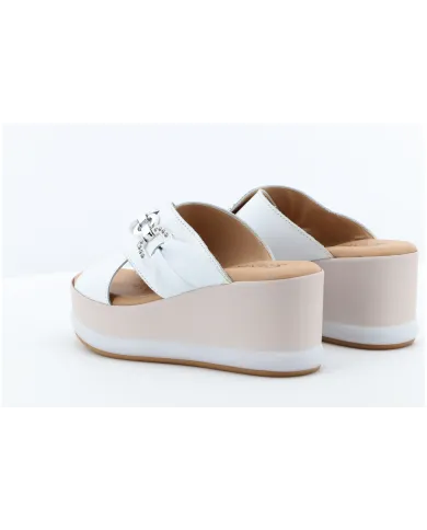 Cinzia Soft Ciabatta Bianco