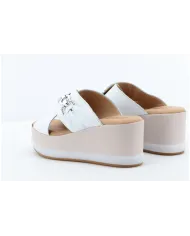 Cinzia Soft Ciabatta Bianco