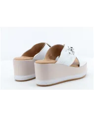 Cinzia Soft Ciabatta Bianco