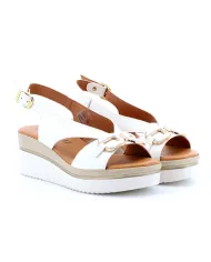 Cinzia Soft Sandalo Bianco