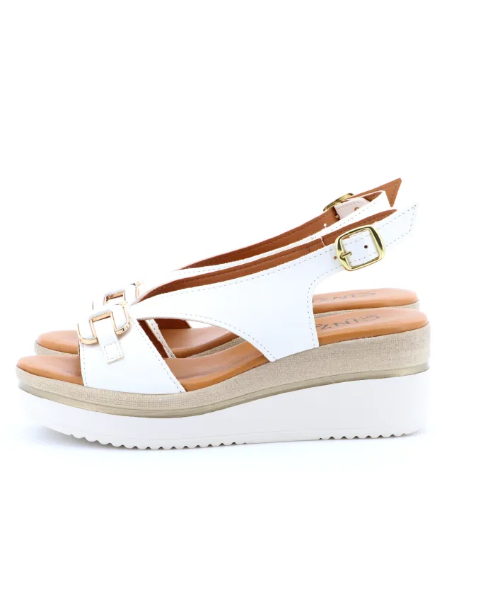 Cinzia Soft Sandalo Bianco