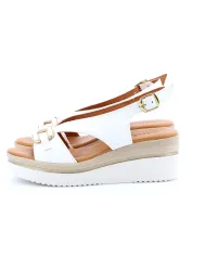 Cinzia Soft Sandalo Bianco