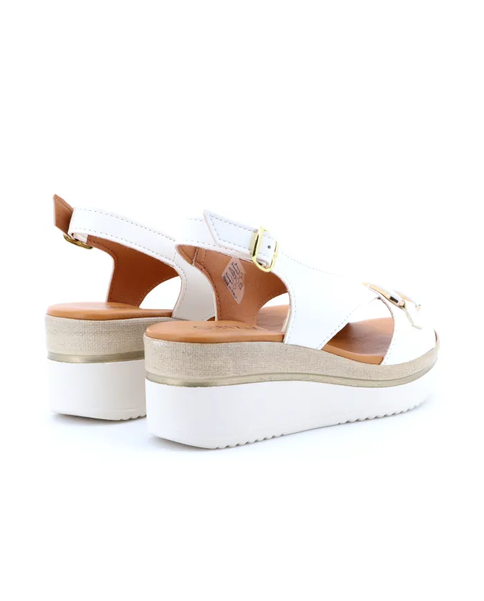 Cinzia Soft Sandalo Bianco