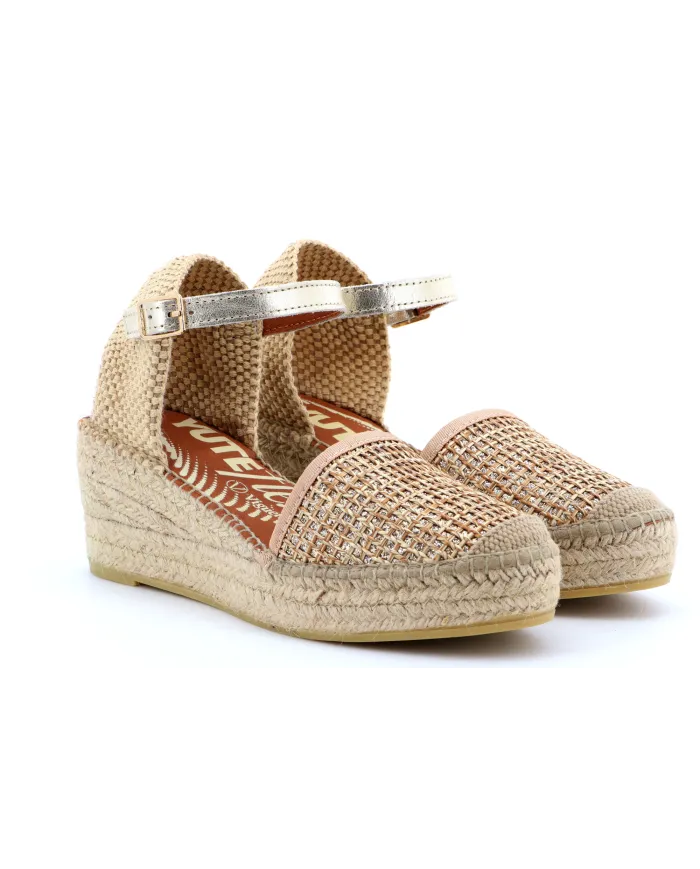 Viguera Espadrillas Oro
