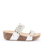 Cinzia Soft Ciabatta Bianco