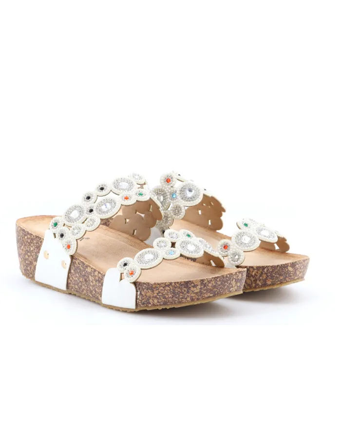 Cinzia Soft Ciabatta Bianco