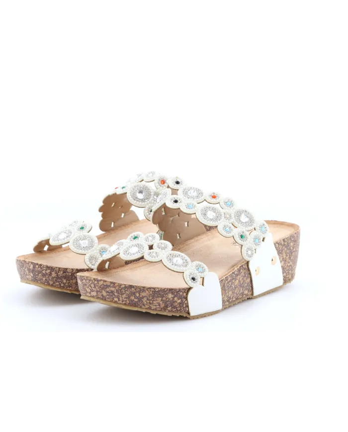 Cinzia Soft Ciabatta Bianco