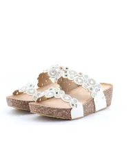 Cinzia Soft Ciabatta Bianco