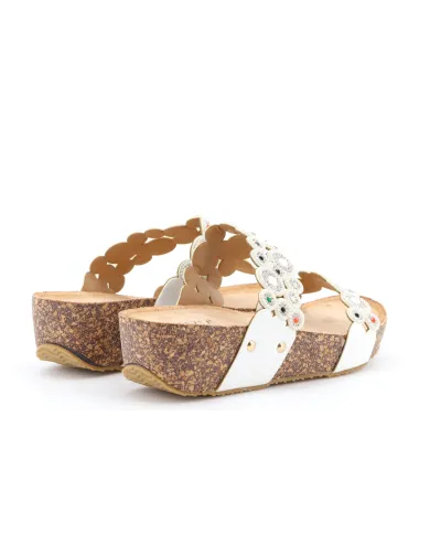 Cinzia Soft Ciabatta Bianco