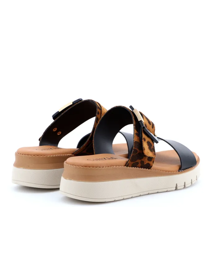 Cinzia Soft Ciabatta Nero