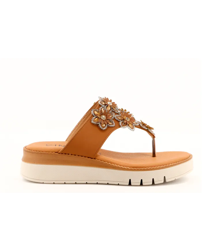 Cinzia Soft Infradito Cuoio