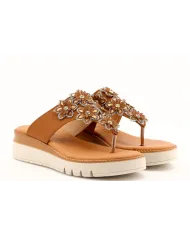 Cinzia Soft Infradito Cuoio