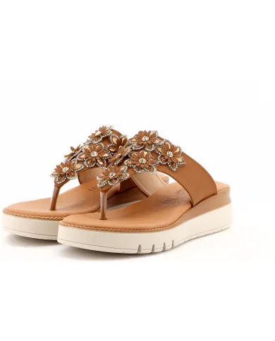 Cinzia Soft Infradito Cuoio