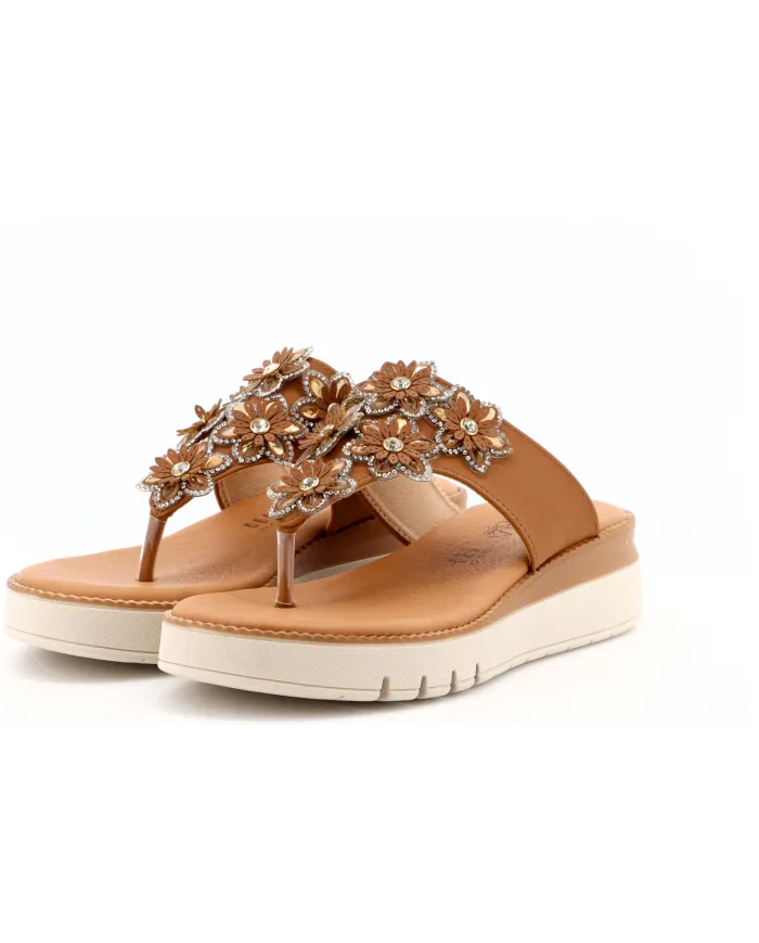 Cinzia Soft Infradito Cuoio