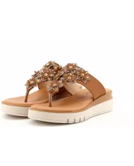 Cinzia Soft Infradito Cuoio