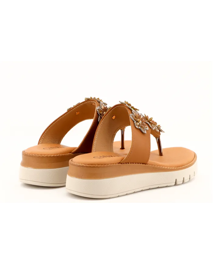 Cinzia Soft Infradito Cuoio