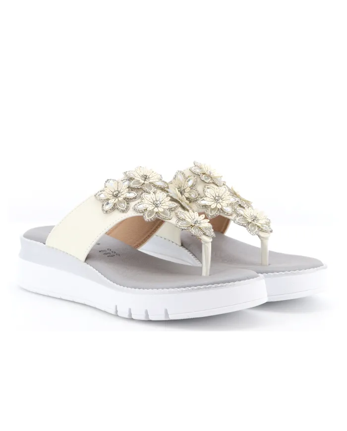 Cinzia Soft Infradito Bianco