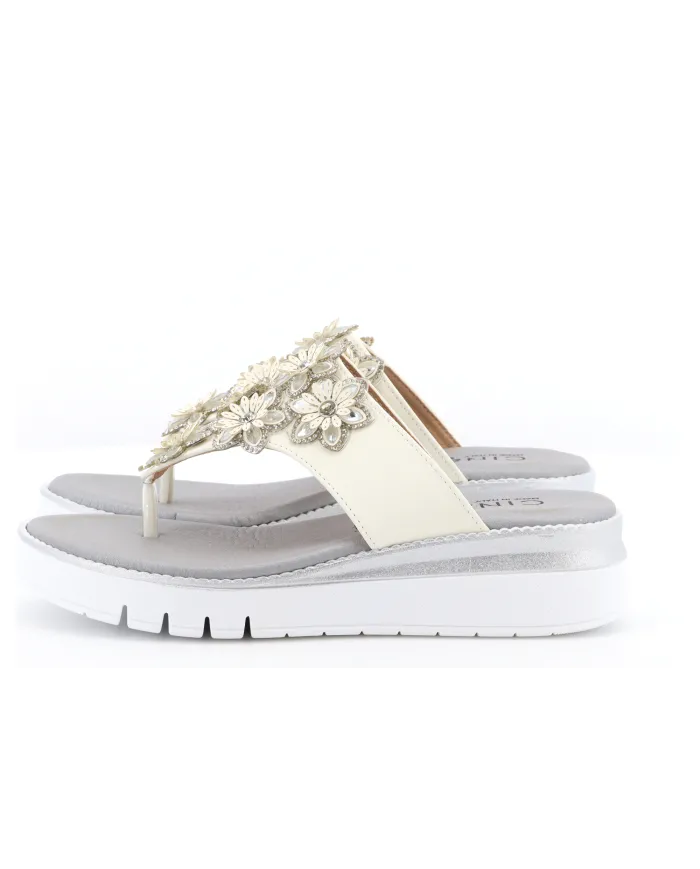 Cinzia Soft Infradito Bianco
