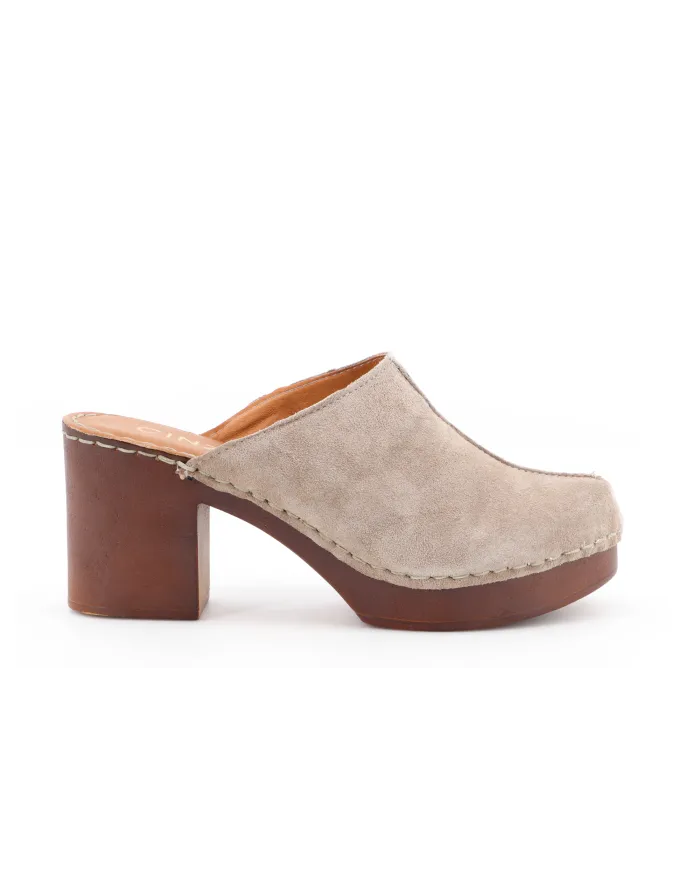 Cinzia Soft Sabot Taupe