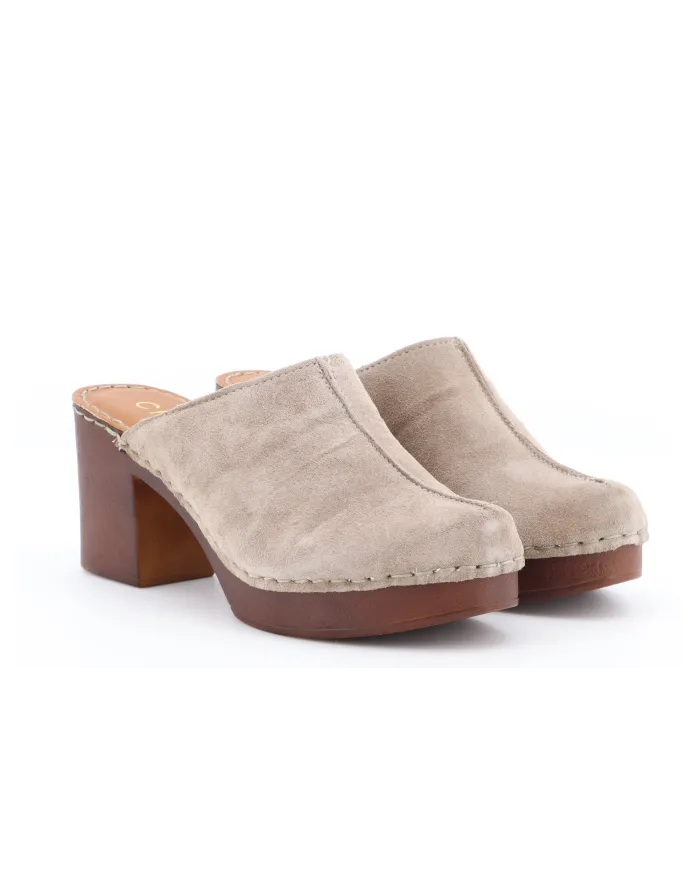 Cinzia Soft Sabot Taupe