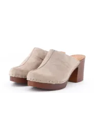 Cinzia Soft Sabot Taupe