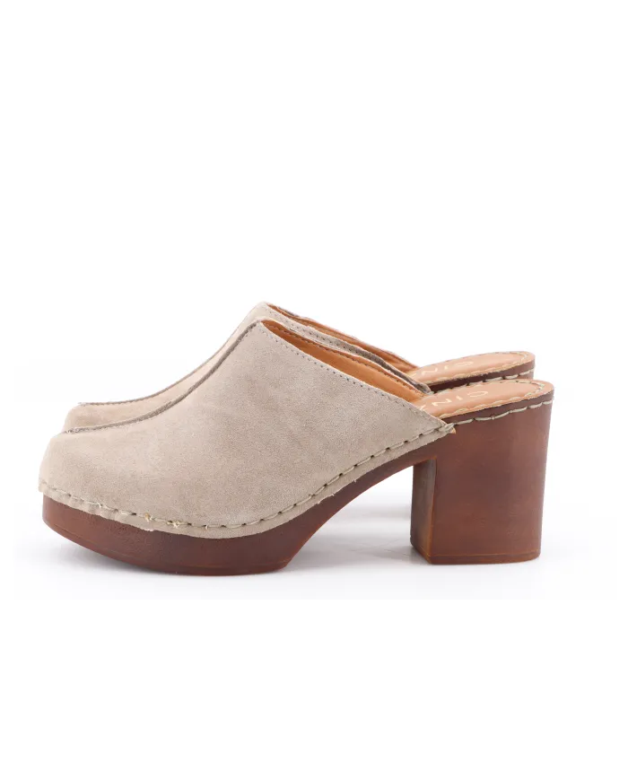 Cinzia Soft Sabot Taupe