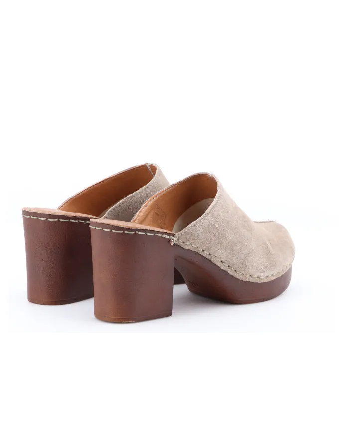 Cinzia Soft Sabot Taupe