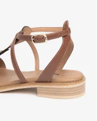 Nero Giardini Sandalo Cuoio