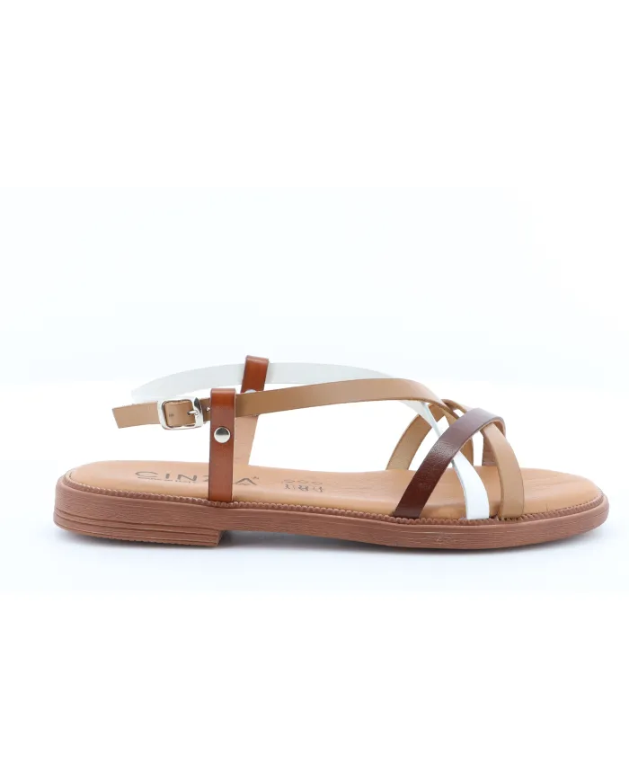 Cinzia Soft Sandalo Cuoio