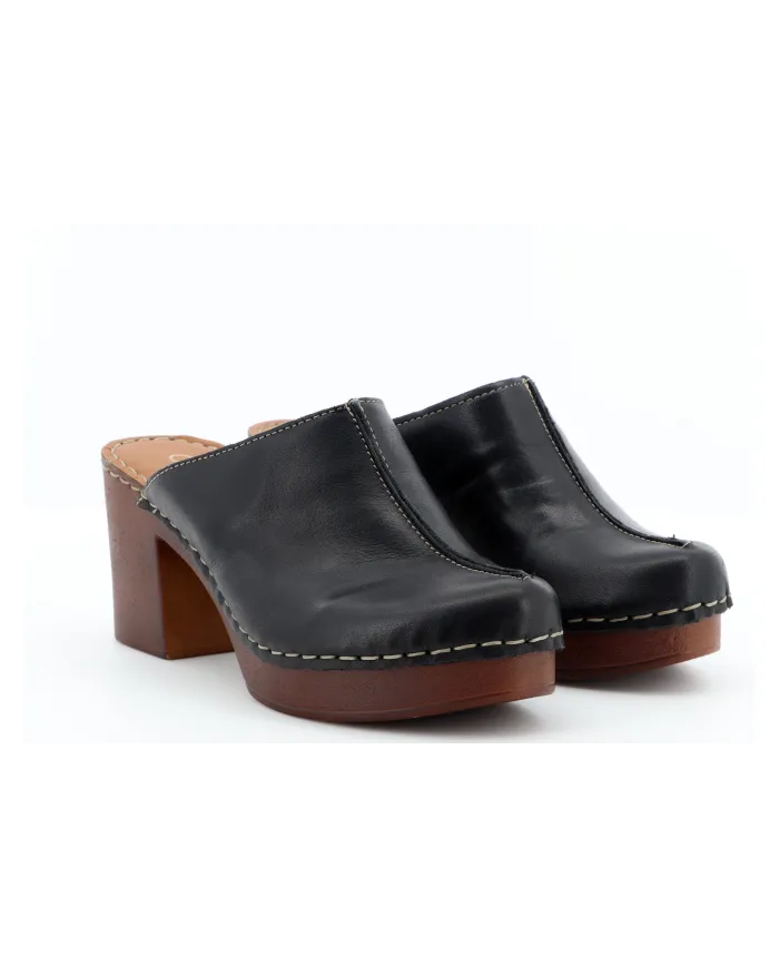 Cinzia Soft Sabot Nero