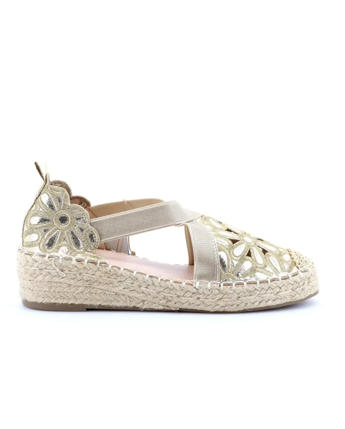 Etika Espadrillas Oro