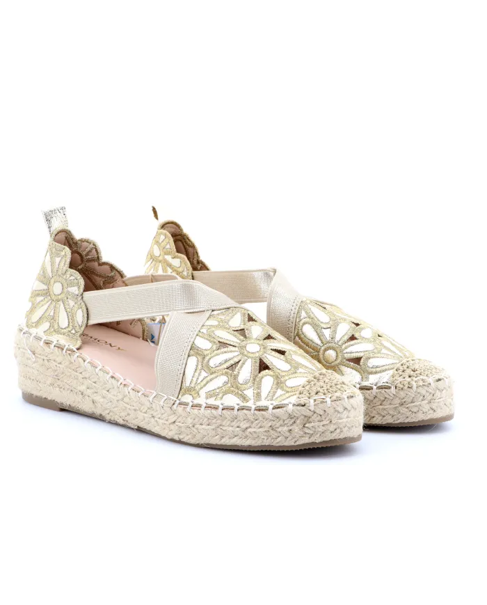 Etika Espadrillas Oro