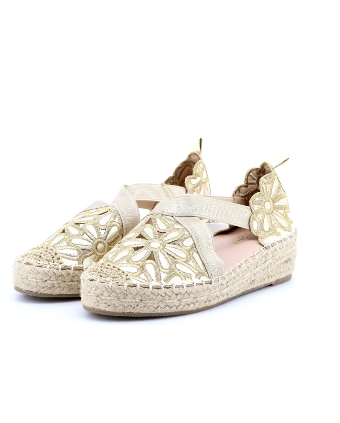 Etika Espadrillas Oro