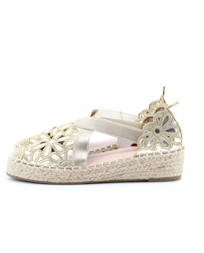 Etika Espadrillas Oro