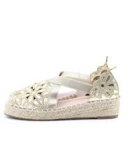 Etika Espadrillas Oro