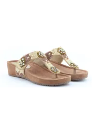 Cinzia Soft Infradito Beige