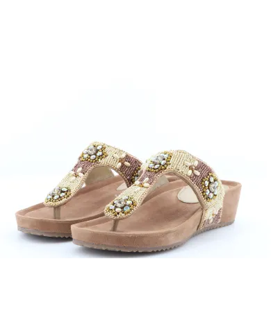 Cinzia Soft Infradito Beige