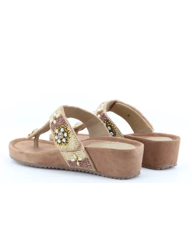 Cinzia Soft Infradito Beige