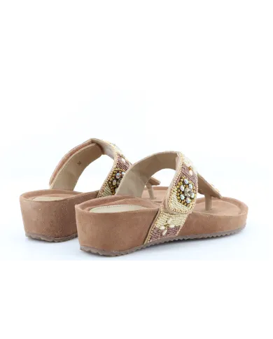 Cinzia Soft Infradito Beige