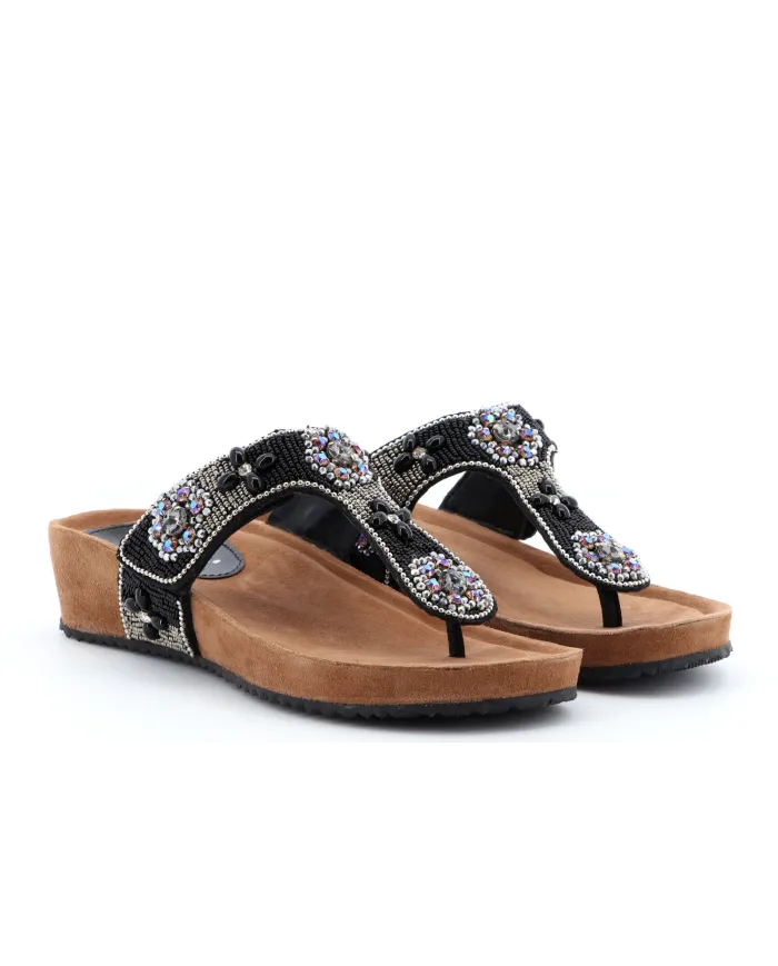 Cinzia Soft Infradito Nero