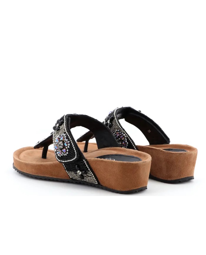 Cinzia Soft Infradito Nero