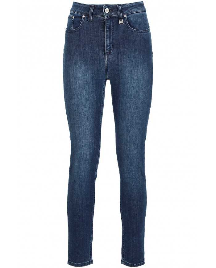 CafèNoir Denim Skinny Blu - Glamour Calzature