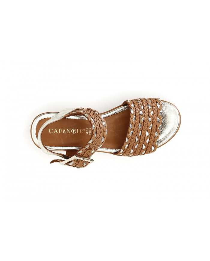 CafèNoir Sandalo Cuoio - Glamour Calzature CafèNoir Sandalo Cuoio - Glamour Calzature