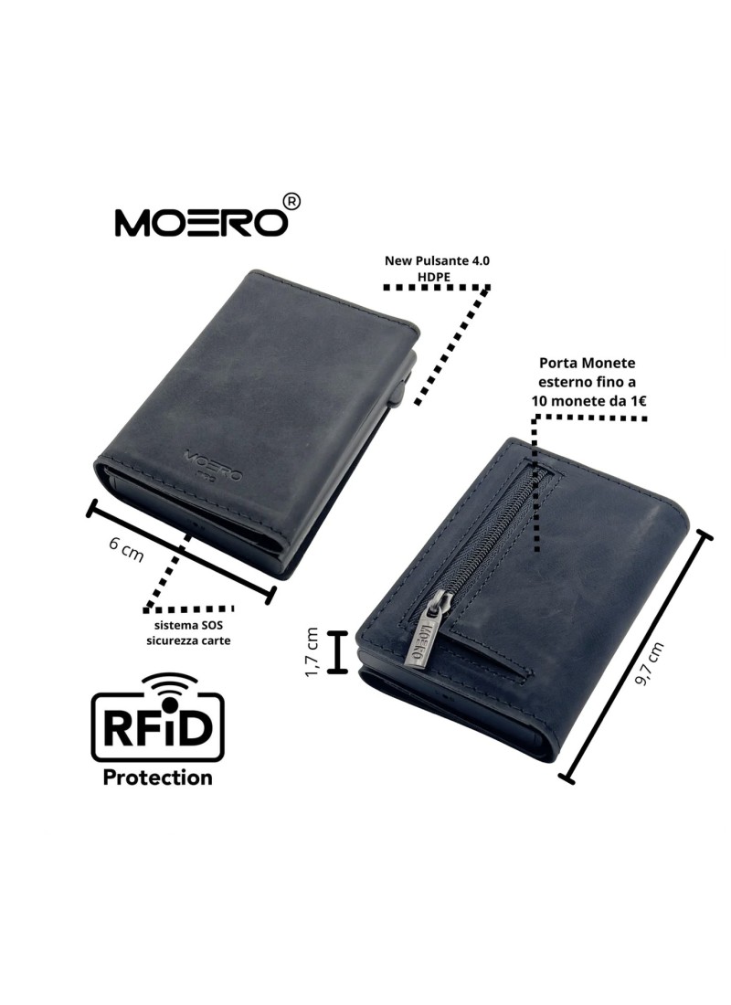 Moero Pro Zip Vintage Nero - Glamour Calzature
