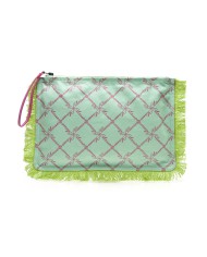 Blauer Pochette Verde - Glamour Calzature