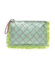 Blauer Pochette Verde - Glamour Calzature