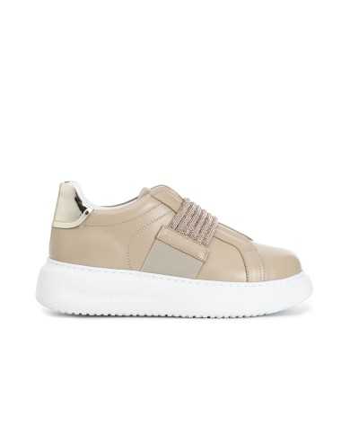 CafèNoir Sneakers Beige - Glamour Calzature