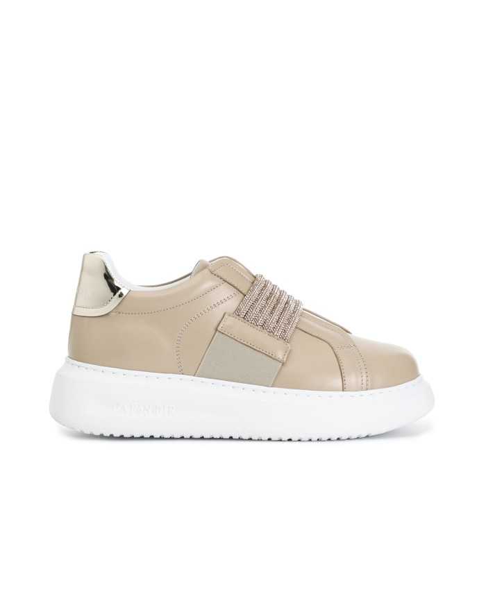 CafèNoir Sneakers Beige - Glamour Calzature